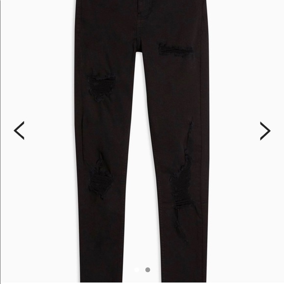 Black Jamie Jeans Super Rip - Picture 1 of 2